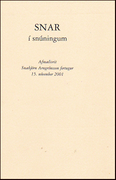 Snar  snningum # 20427