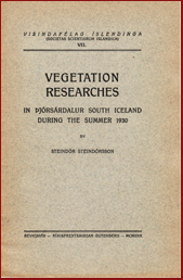 Vegetation researches in Þjórsárdalur # 4112