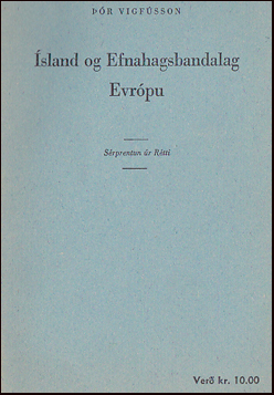 sland og Efnahagsbandalag Evrpu