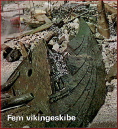 Fem vikingeskibe fra Roskilde Fjord # 12441