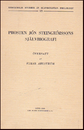 Prosten Jn Steingrmssons sjlvbiografi # 18509