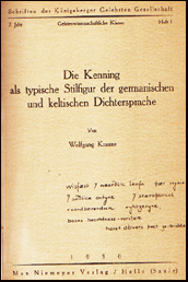 Die Kenning als typische Stilfigur der germanischen # 17193