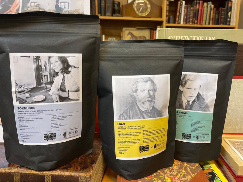 Icelandic Poetry Edition Coffee at Bókin