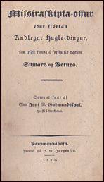 Missiraskipta-offur edur fjórtán Andlegar Hugleidíngar # 17813