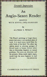 An Anglo-Saxon reader # 17907