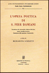 L'opera poetica di S. Pier Damiani # 17990