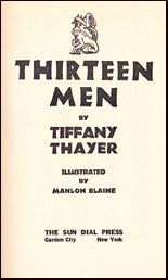 Thirteen Men # 18126