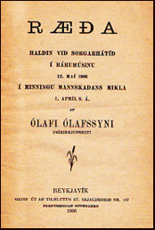 Ræða heldin við sorgarhátíð í Báruhúsinu 12. maí # 18300
