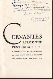 Cervantes across the Centuries # 18350