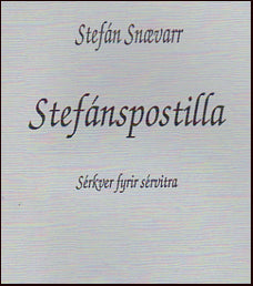 Stefánspostilla # 18404
