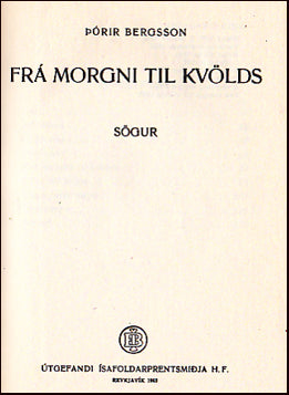 Frá morgni til kvölds # 19461