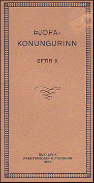 Þjófakonungurinn # 19523