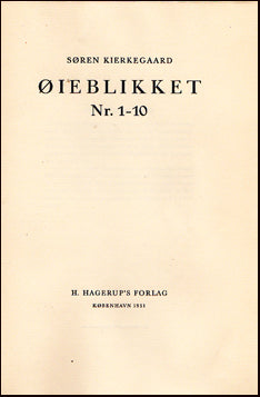 Øieblikket. Nr. 1 - 10 # 21641