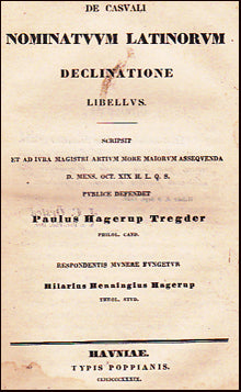 De casuali nominatuum Latinorum declinatione libellus # 21772