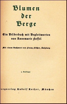 Blumen der Berge # 21860