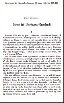 Þáttur frá Norðaustur-Grænlandi # 21876