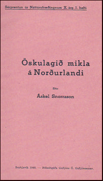 Öskulagið mikla á Norðulandi # 21883