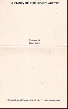 A Flora af the Soviet Arctic # 21911