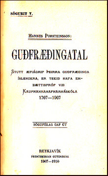 Guðfræðingatal - Prestaskólamenn # 22071