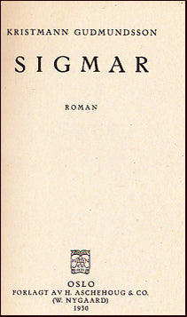 Sigmar # 22172
