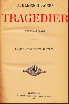 Adam Oehlenschlåger. Tragedier # 22321