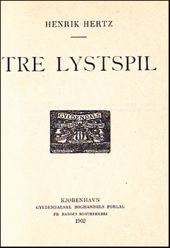 Tre Lystspil # 22338