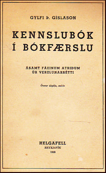 Kennslubók í bókfærslu # 22572