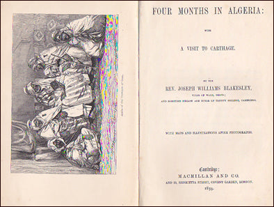 Four Months in Algeria. With a Visit to Carthage. # 22580