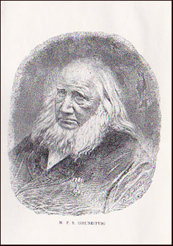 N.F.S. Grundtvig. Saga hans sögð af Holger Begtrup # 22596