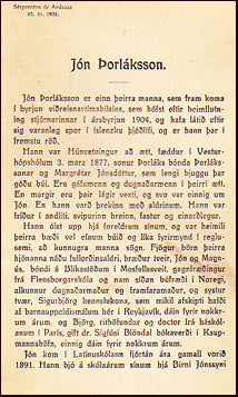 Jón Þorláksson # 22831