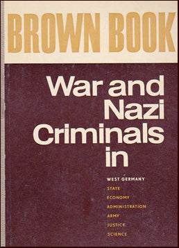 War and Nazi Criminals in West Germany # 23144