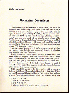 Hólmurinn Örgumleiði # 23216