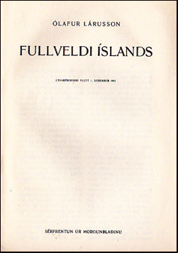 Fullveldi Íslands # 62480