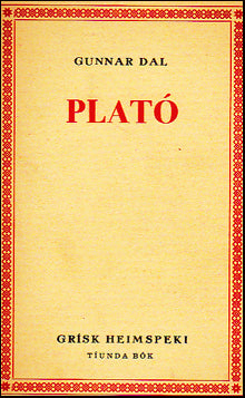 Plató. Eftir Gunnar Dal # 85746