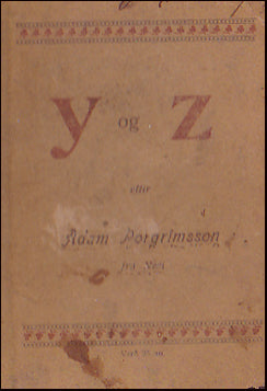 Y og Z. # 23432