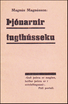 Þjónarnir tugthússeku # 23528