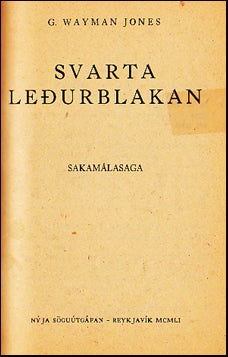 Svarta leðurblakan # 23616