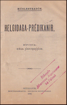 Helgidaga-Prédikanir # 23692