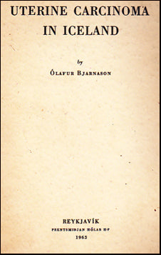 Uterine carcinoma in Iceland # 23781