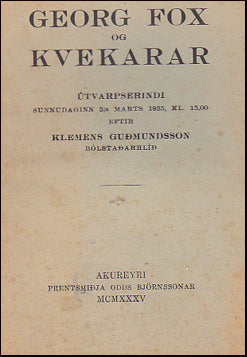 Georg Fox og kvekarar # 65946