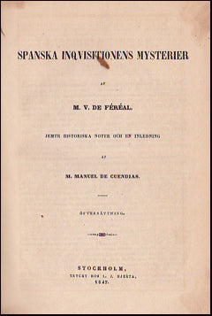 Spanska Inqvistionens Mysterier # 23871