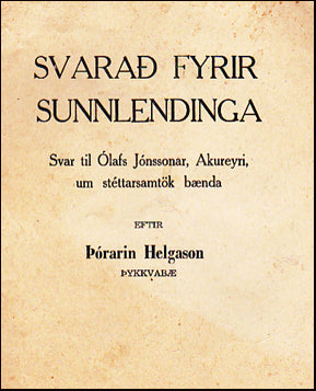 Svarað fyrir Sunnlendinga # 24086