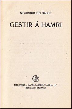 Gestir á Hamri # 24393