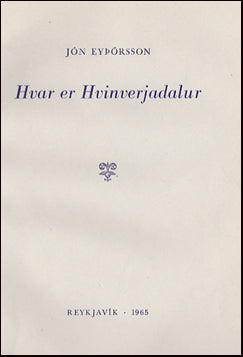 Hvar er Hvinverjadalur? # 85195