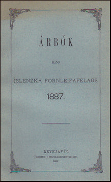 Árbók Hins Íslenzka fornleifafélgas 1888 - 1892 # 24672