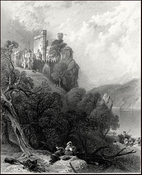 The Rhine and its picturesque scenery # 24742