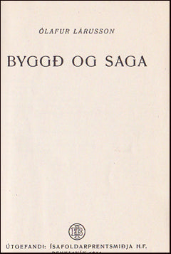 Byggð og saga # 61263