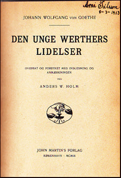 Den unge Werthers lidelser # 25425