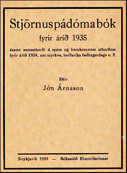 Stjörnuspádómabók fyrir árið 1935 # 25515