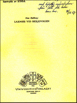 Laxness vid skiljovägen # 25747
